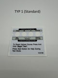 Upgrade-Kit Bally/Williams Service-Schaltereinheit