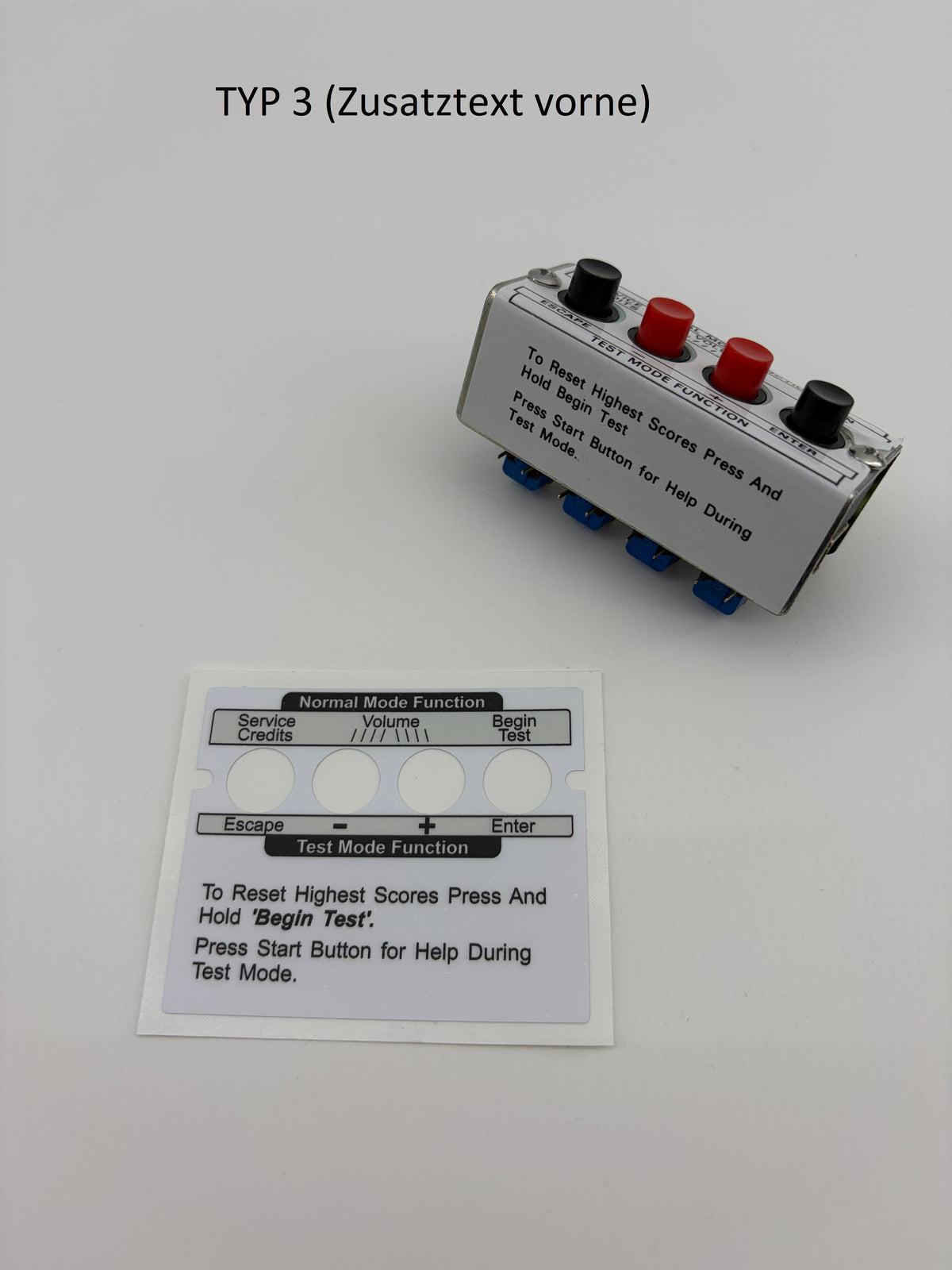 Upgrade-Kit Bally/Williams Service-Schaltereinheit